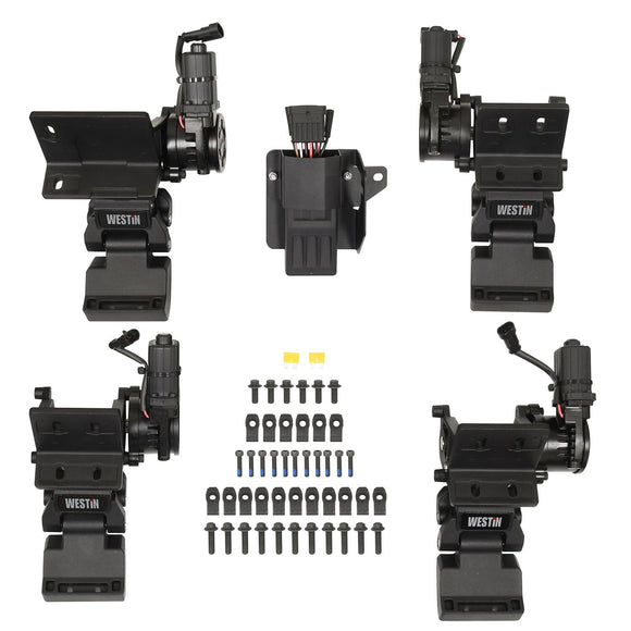 Westin Pro-e Electric Running Boards Textured Black Aluminum 29-24015