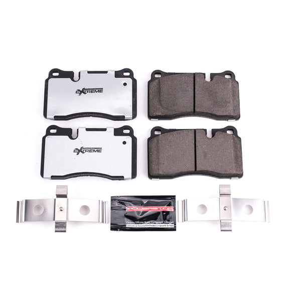 PowerStop Z36 Truck And Tow Carbon-Fiber Ceramic Brake Pads With Hardware