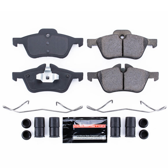 PowerStop Z23 Evolution Sport Carbon-Fiber Brake Pads With Hardware