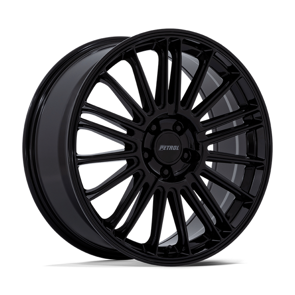 17x8 Petrol PE001 P1D Gloss Black 5x115 ET40 CB72.56 Wheel Rim