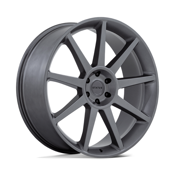 26X10 Status Mammoth Matte Anthracite 6X139.7 6X5.5 ET30 Wheel Rim