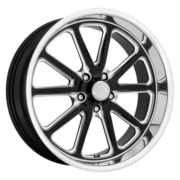 20X9.5 US Mag U117 RAMBLER Gloss Black Milled 5X127 ET1 wheel/rim