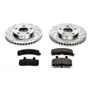 PowerStop Z23 Daily Driver Carbon-Fiber Ceramic Brake Pad and Drilled & Slotted