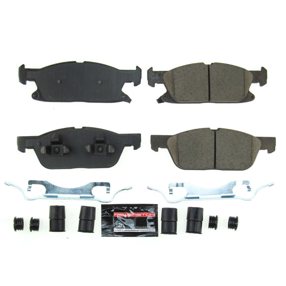 PowerStop Z23 Evolution Sport Carbon-Fiber Brake Pads With Hardware