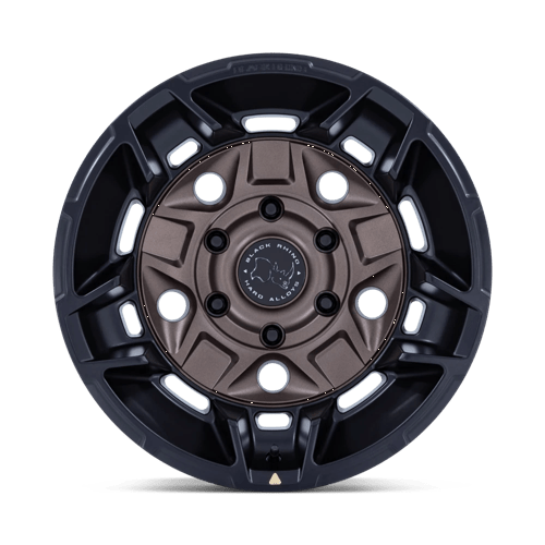 17X8.5 Black Rhino BR028 Guard Burnt Bronze Matte Black Lip 5X127 ET0 Wheel Rim