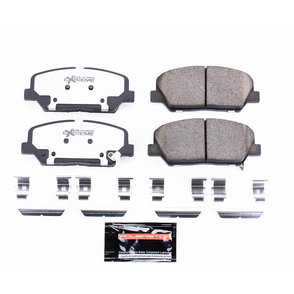PowerStop Z26 Street Performance Carbon-Fiber Ceramic Brake Pads With Hardware