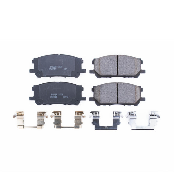 PowerStop Z17 Evolution Ceramic Brake Pads With Hardware