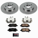 PowerStop OE Stock Replacement Low-Dust Ceramic Brake Pad, Rotor and Caliper Kit
