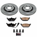 PowerStop OE Stock Replacement Low-Dust Ceramic Brake Pad and Rotor Kit