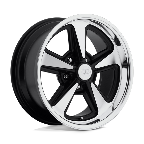 18X8 US Mag 1PC U109 Bandit Black 5X120.65 5X4.75 ET1 Wheel Rim