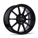18x8 Enkei PX-10 Gloss Black 5x114.3 ET35 wheel/rim-1