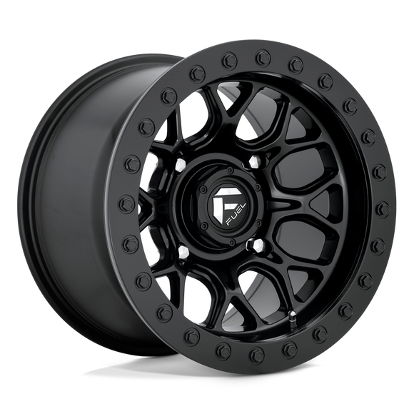 15X10 Fuel UTV D916 TECH Beadlock Matte Black 4X156 ET0 wheel/rim