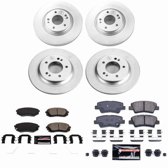 Z23 Daily Driver Premium Carbon-Fiber Ceramic Brake Pad and Fully Coated Rotor K