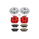 PowerStop Z23 Daily Driver Carbon-Fiber Ceramic Pads Drilled & Slotted Rotor & C