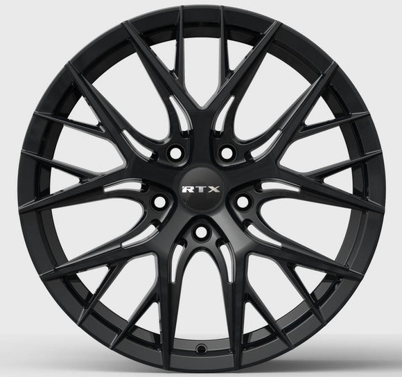 17x7.5 RTX Valkyrie Gloss Black 5x114.3 ET40 wheel/rim