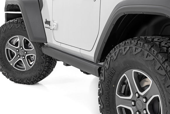 Power Running Boards - Lighted - 2 Door - Jeep Wrangler JL (18-23)