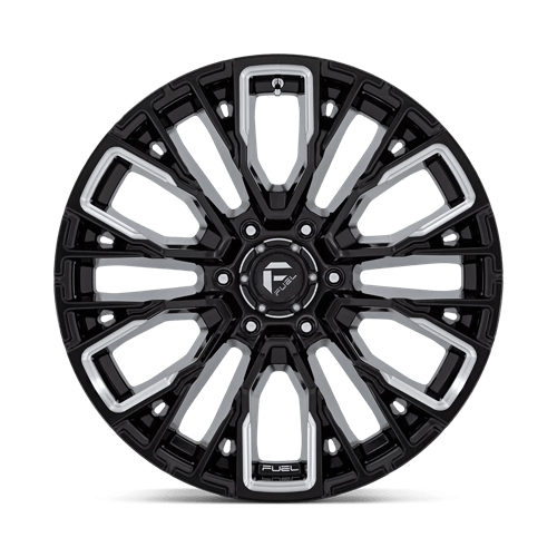 20x9 Fuel Off-Road D849 Rebar Black 6x135 ET1 CB87.1 Wheel Rim
