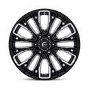 20x9 Fuel Off-Road D849 Rebar Black 6x135 ET1 CB87.1 Wheel Rim