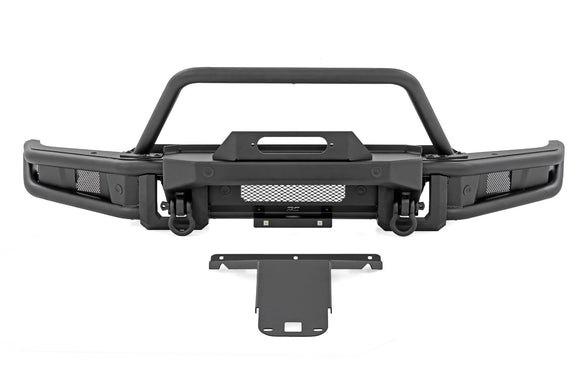 Rough Country Front Bumper Tubular Winch Mount for Ford F-150 21-23