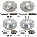 PowerStop Z26 Street Performance Ceramic Brake Pad and Drilled & Slotted Rotor K