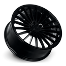 20x8.5 Dolce Performance GHOST Gloss Black Wheel 5x120 ET28 CB72.56