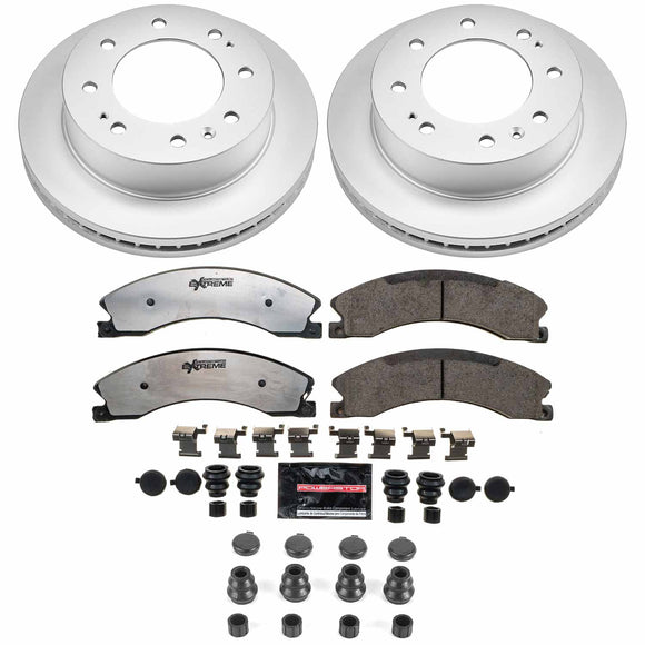 Z36 Truck & Tow Premium Carbon-Fiber Ceramic Brake Pad and Fully Coated Rotor Ki
