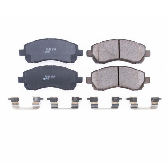 PowerStop Z17 Evolution Ceramic Brake Pads With Hardware