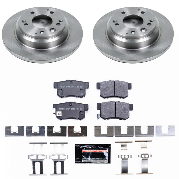 PowerStop Track Day Spec High-Performance Brake Pad and Rotor Kit