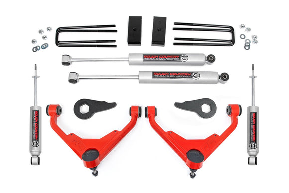 Rough Country 3" Lift Kit FK FF Code For Chevy GMC 2500HD 01-10