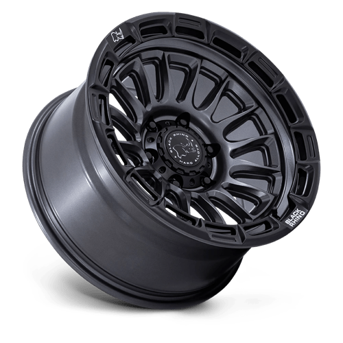 17x8.5 Black Rhino BR025 Rival Matte Gunmetal Matte Black Lip 6x139.7 ET10 Wheel