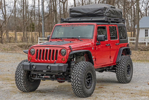 Rough Country Front Bumper Caps For Jeep Wrangler JK 2007-2018