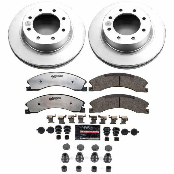 Z36 Truck & Tow Premium Carbon-Fiber Ceramic Brake Pad and Fully Coated Rotor Ki