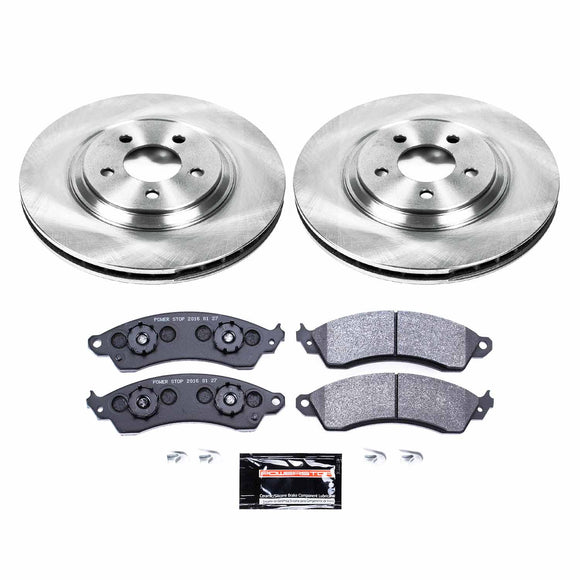 PowerStop Track Day High-Performance Brake Pad and Rotor Kit
