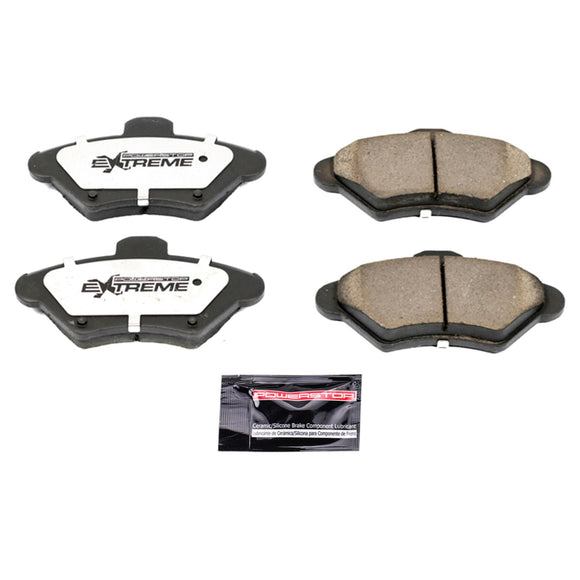 PowerStop Z26 Street Performance Carbon-Fiber Ceramic Brake Pads With Hardware