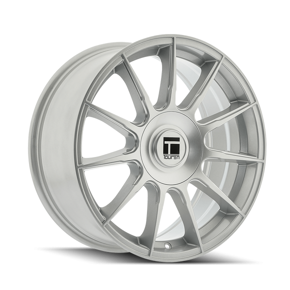 18x8 Touren TR81 Gloss Silver 5x100 ET38 CB74.1 Wheel