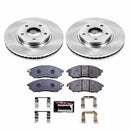 PowerStop Track Day High-Performance Brake Pad and Rotor Kit