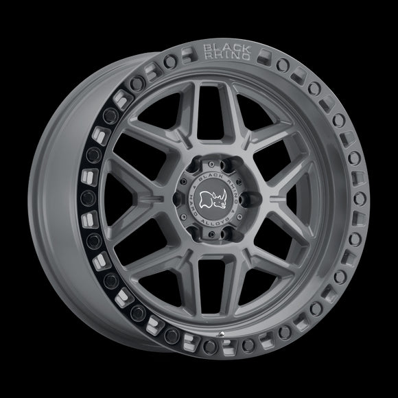 17X9 Black Rhino Kelso BTL-GRY-BLKLP 6X139.7 ET0 wheel/rim