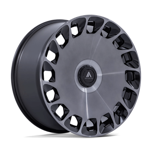 20X9 Asanti Black ABL-45 Aristocrat Black 5X112 5X120 ET27 Wheel Rim