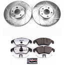 PowerStop Z26 Street Performance Ceramic Brake Pad and Drilled & Slotted Rotor K