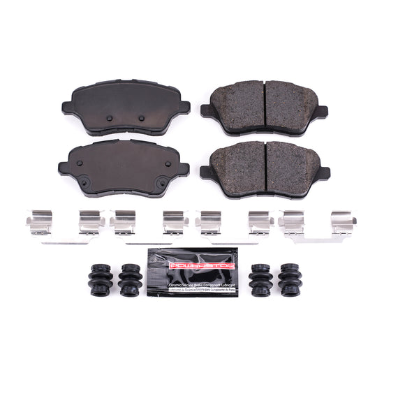 PowerStop Z23 Evolution Sport Carbon-Fiber Brake Pads With Hardware