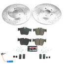PowerStop Z23 Daily Driver Carbon-Fiber Ceramic Brake Pad and Drilled & Slotted