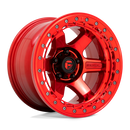 17X9 Fuel D123 BLOCK Beadlock GL-RED GL-RED-RG 5X127 ET-15 wheel/rim