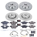 PowerStop Z23 Daily Driver Carbon-Fiber Ceramic Brake Pad and Drilled & Slotted