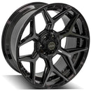 4Play Gen3 4P06 22x10 Black Brushed Face Tinted Wheel 6x135 ET-18 CB106.1