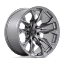 20x10 Fuel Off-Road D806 Flame Platinum 5x127 ET-18 CB71.5 Wheel Rim