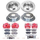 PowerStop Z23 Daily Driver Carbon-Fiber Ceramic Pads Drilled & Slotted Rotor & C