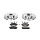 PowerStop Z23 Daily Driver Carbon-Fiber Ceramic Brake Pad and Drilled & Slotted
