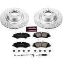 PowerStop Z23 Daily Driver Carbon-Fiber Ceramic Brake Pad and Drilled & Slotted