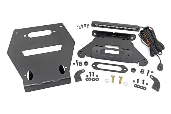 Rough Country Winch Mount For Polaris RZR Pro R 4WD