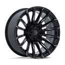 20x9 Fuel Off-Road FC889 Blade Gloss Black Milled 6x135 ET1 CB106.1 Wheel Rim